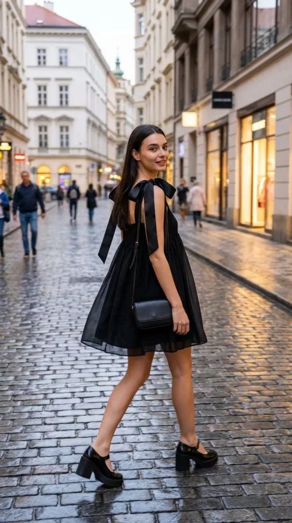 babydoll dark coquette everyday look