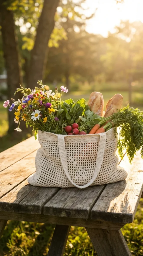 boho crochet bag pattern