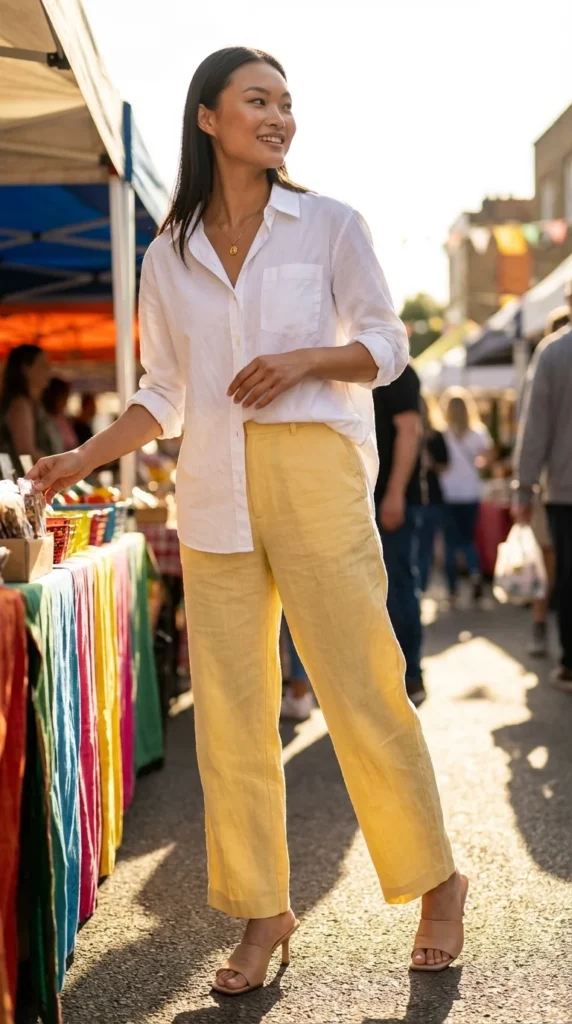 butter yellow summer 2026 outfit