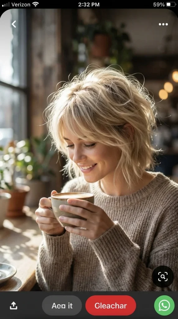 butterfly cut thin hair