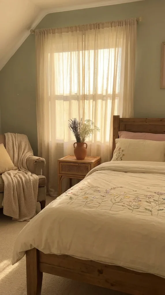 cottagecore floral bedding wildflower duvet