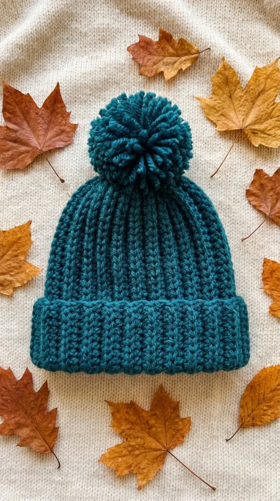 crochet beanie winter cozy