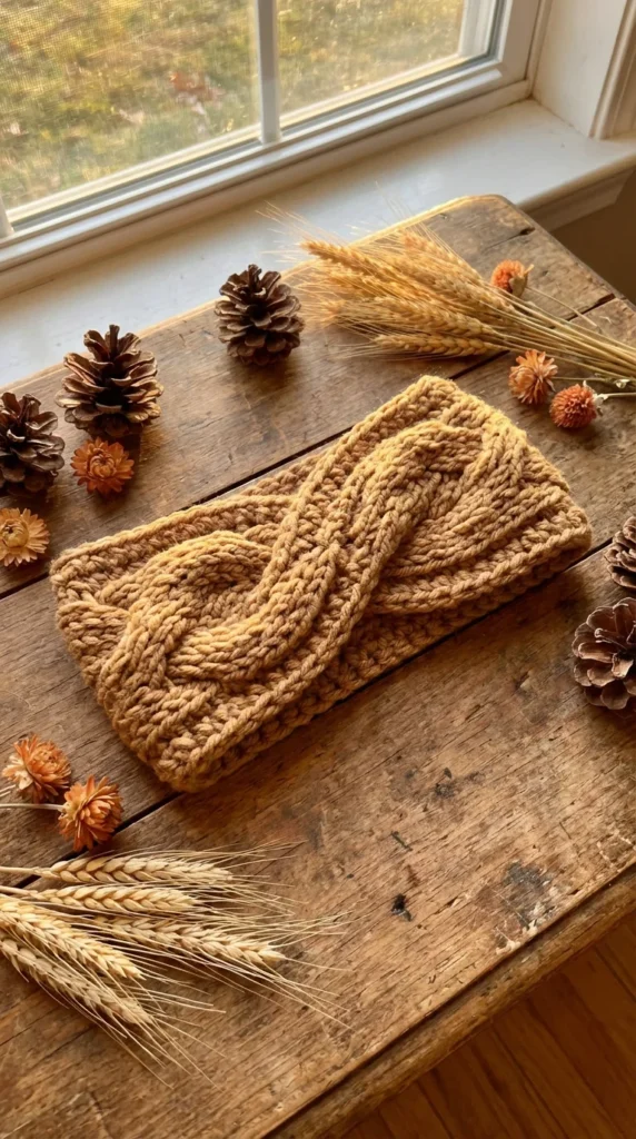 crochet ear warmer headband cozy