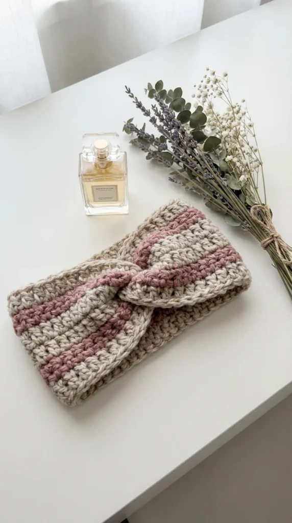 crochet headband ear warmer gift