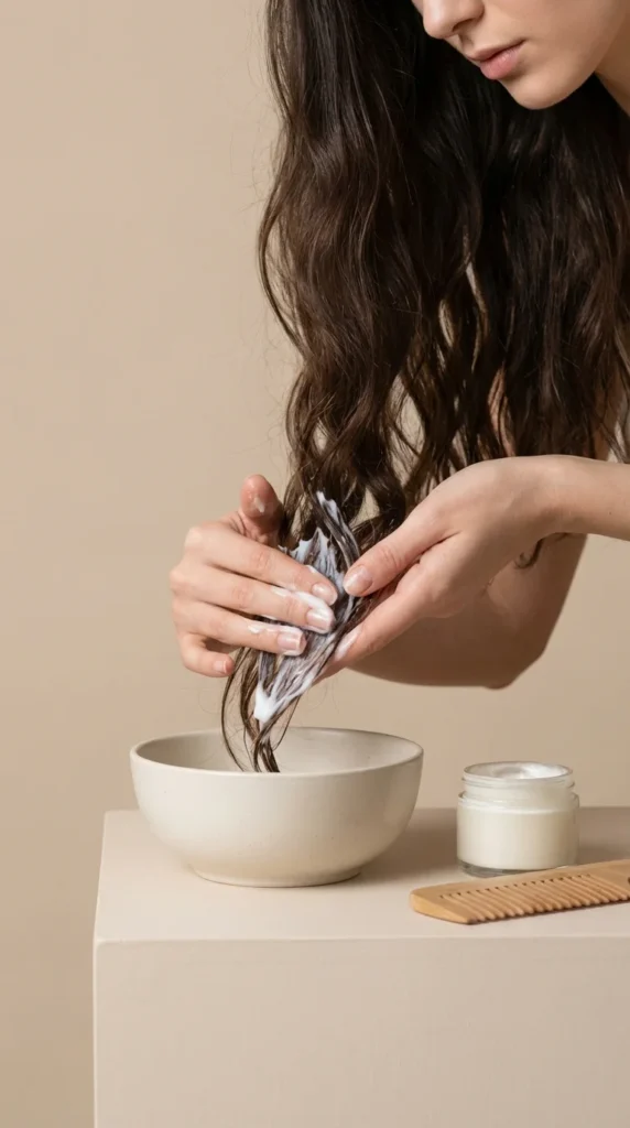 deep conditioning hair mask