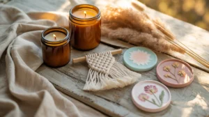 easy crafts for adults flat lay handmade