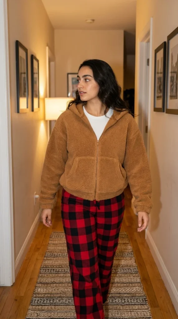 flannel pants cozy sleepover