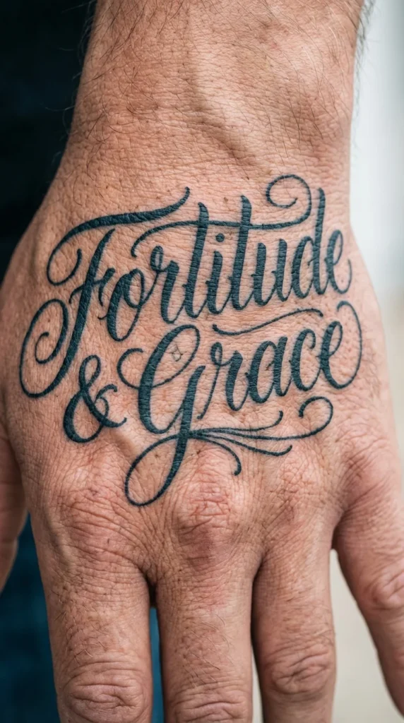 hand tattoo ideas with meaning