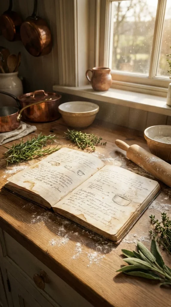 handmade recipe book Father's Day