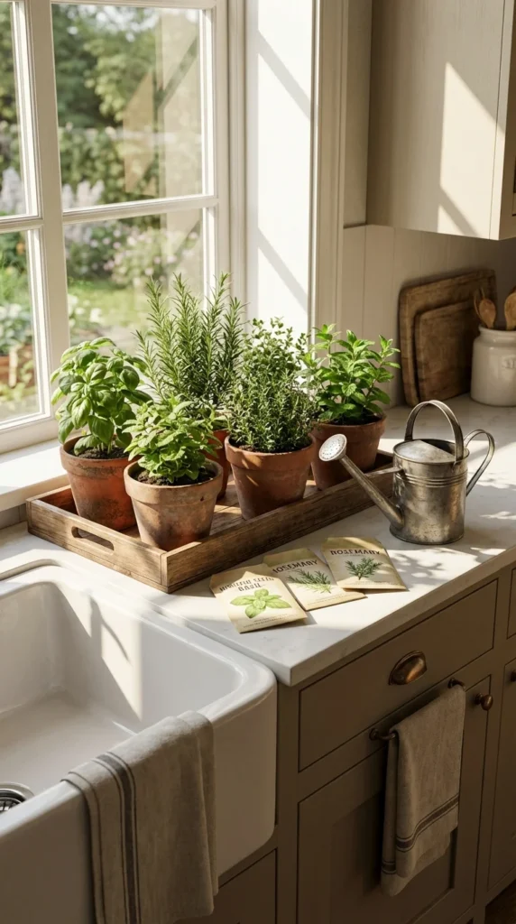 herb garden kit gift idea