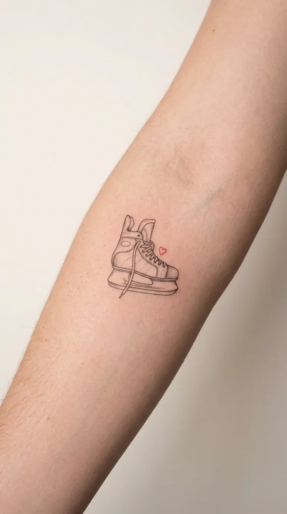 hockey fandom tattoo design