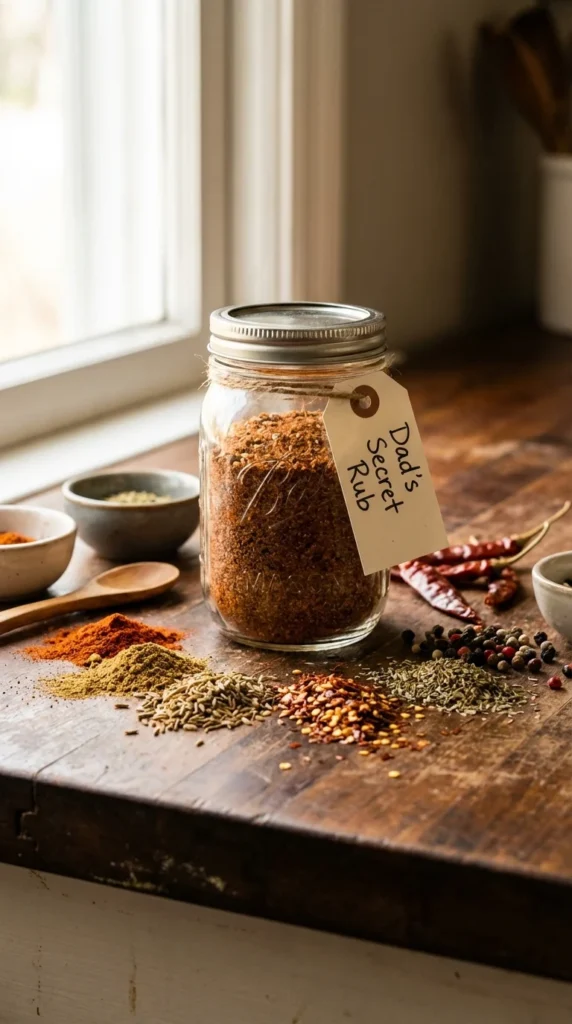 homemade Father's Day gift jar