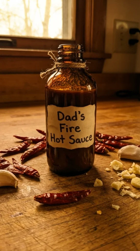 homemade hot sauce Father's Day