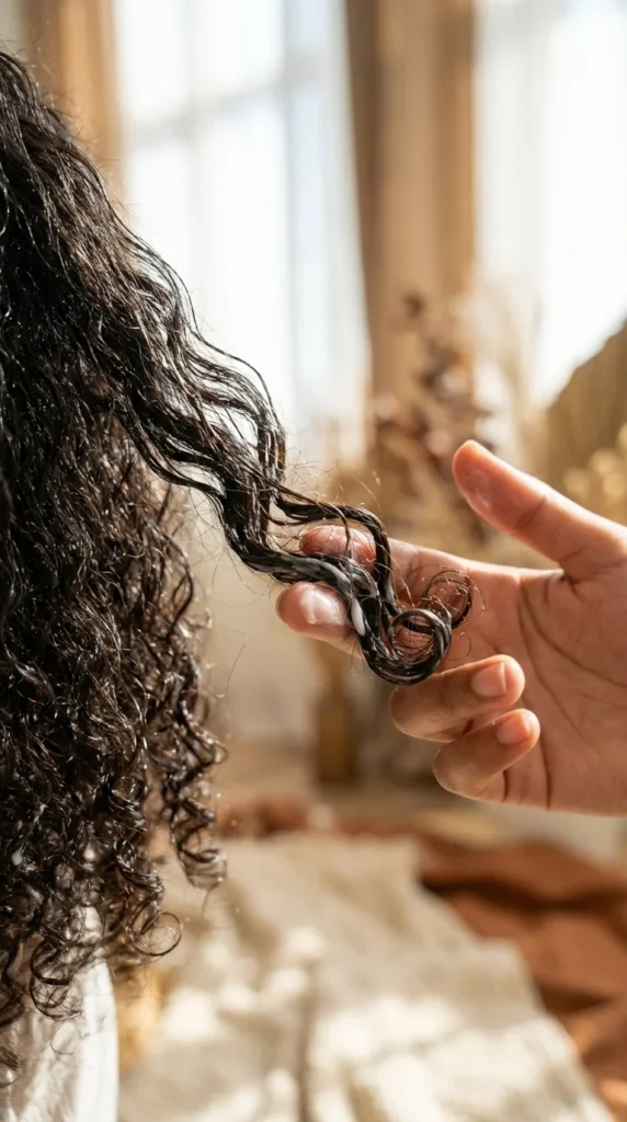 leave-in conditioner curly hair