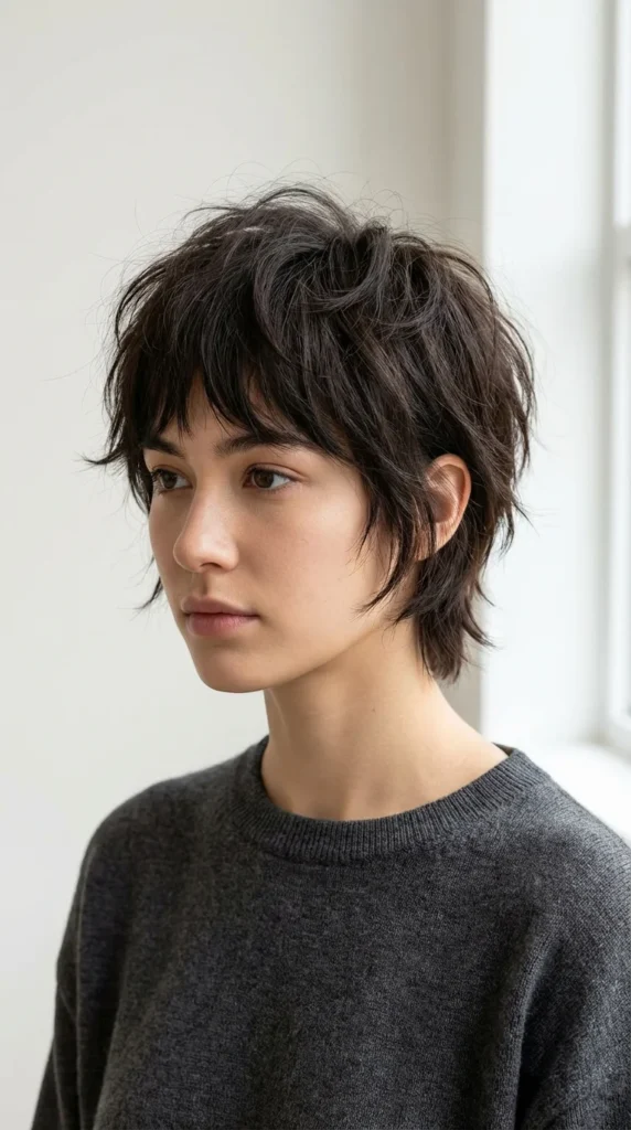 micro shag thin hair