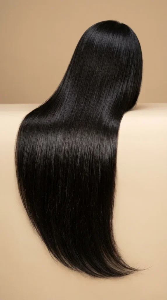 onyx espresso deep brunette hair