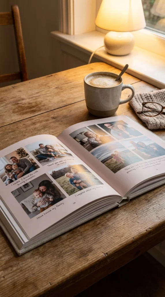 personalized Father's Day photo book