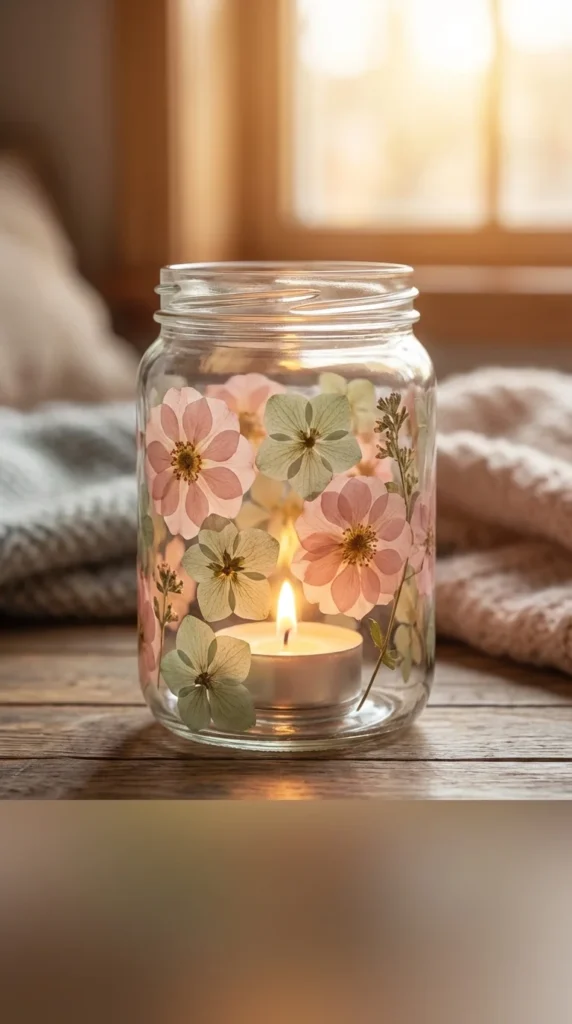 pressed flower Mother's Day craft