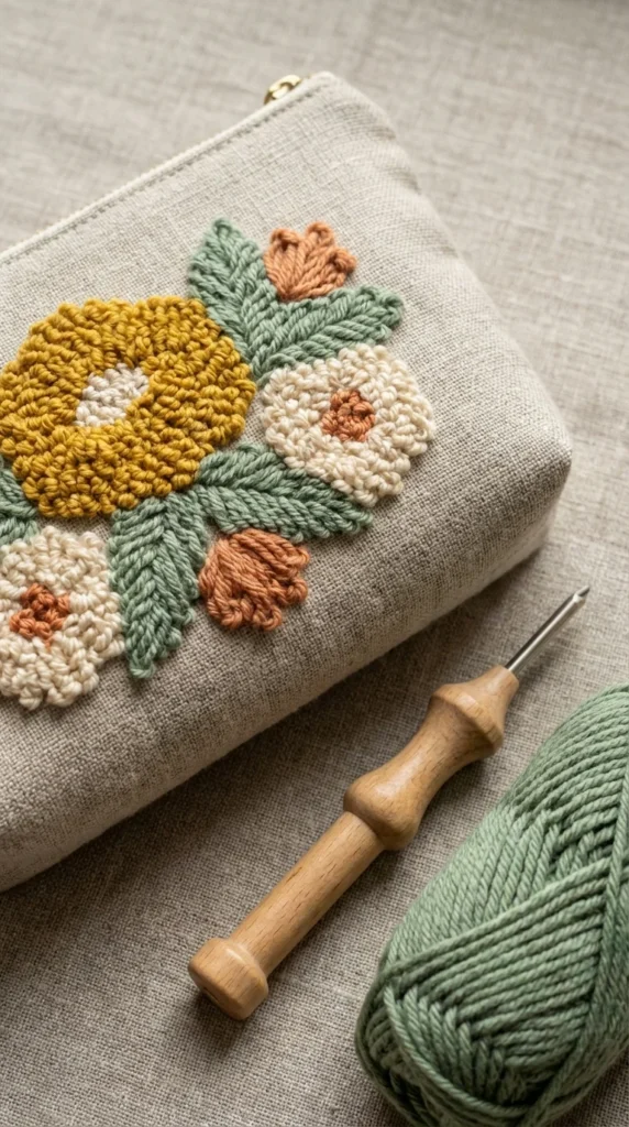 punch needle embroidery easy crafts adults