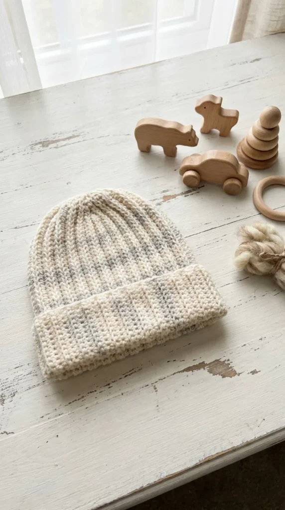 quick crochet baby hat pattern