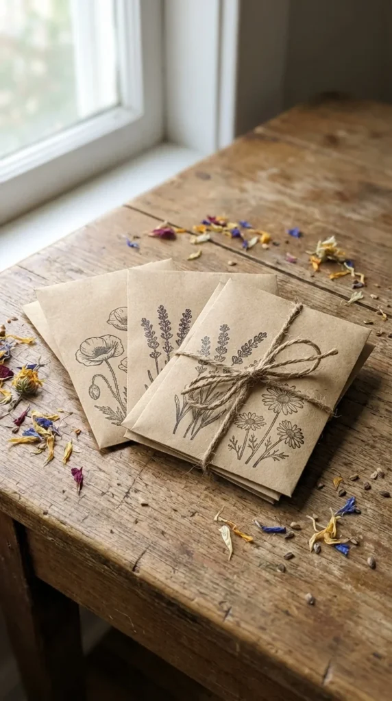 seed packet Mother's Day craft kids gift
