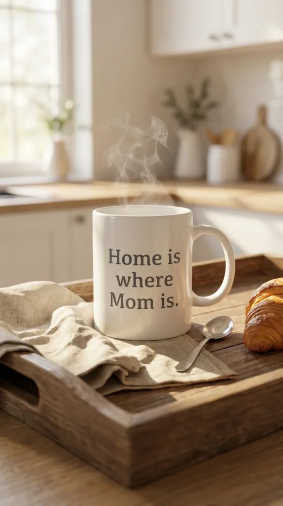 simple mom quote mug gift