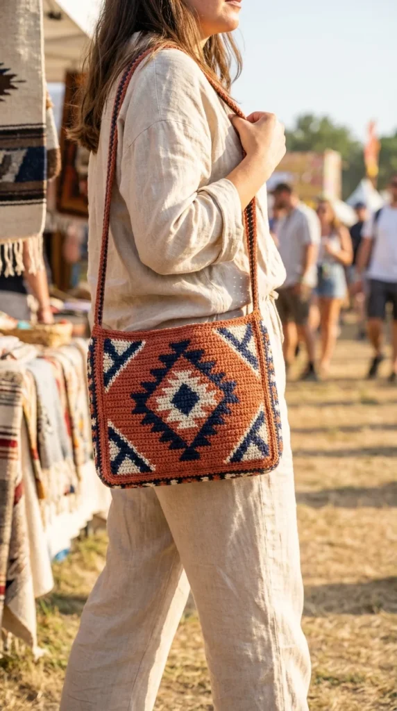 tapestry crochet crossbody bag pattern