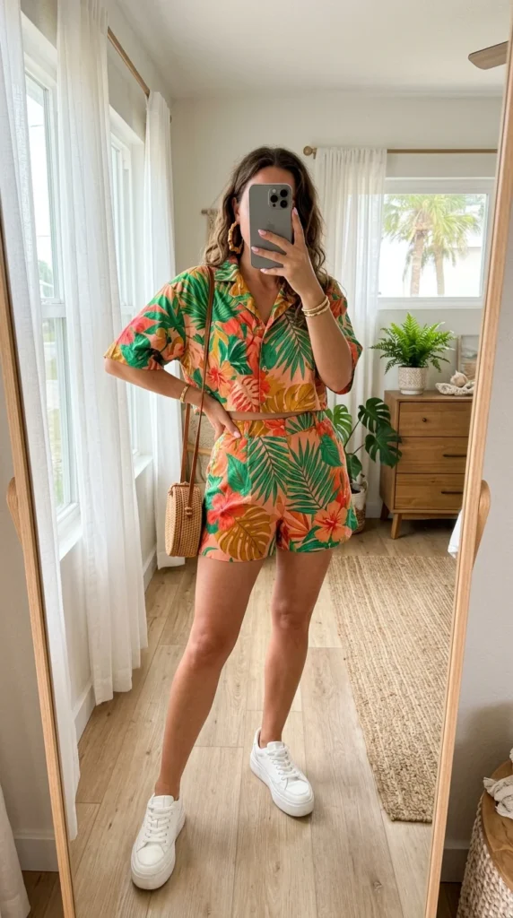 tropical concert outfit inspo