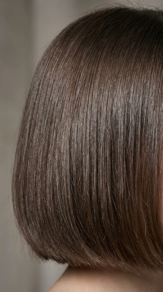 varsity bob fine hair