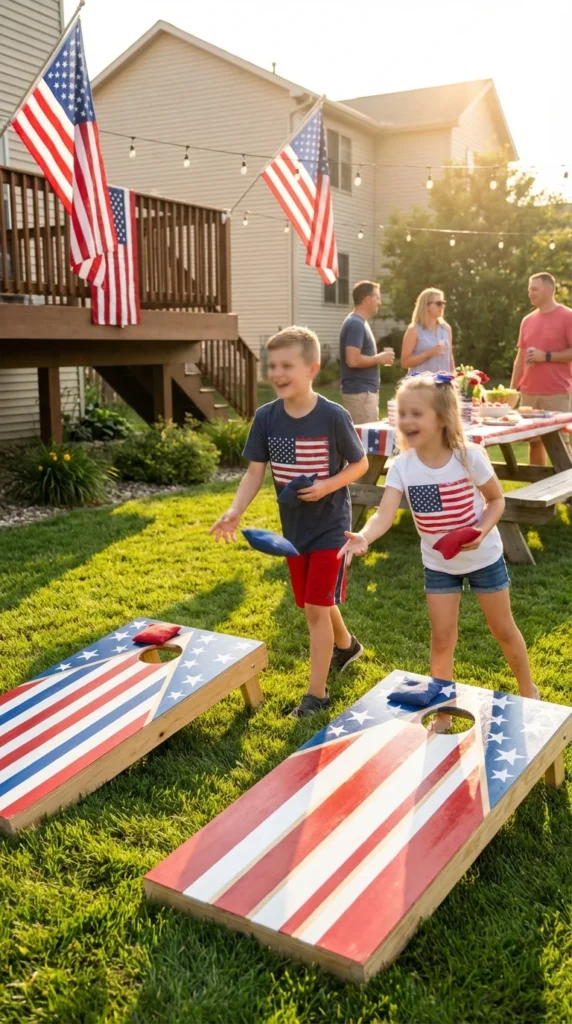 4th of July backyard activities kids