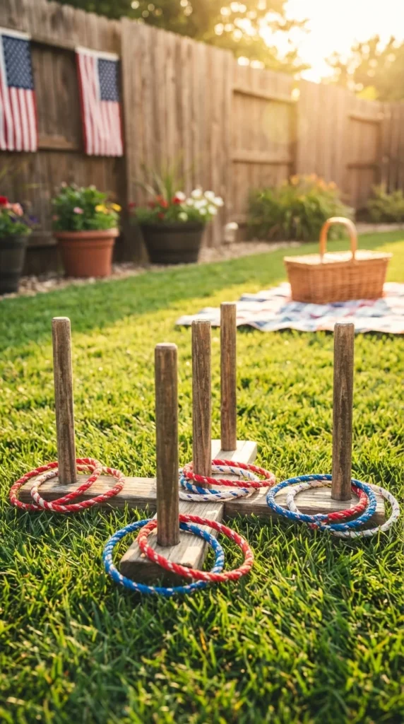 4th of July lawn games kids