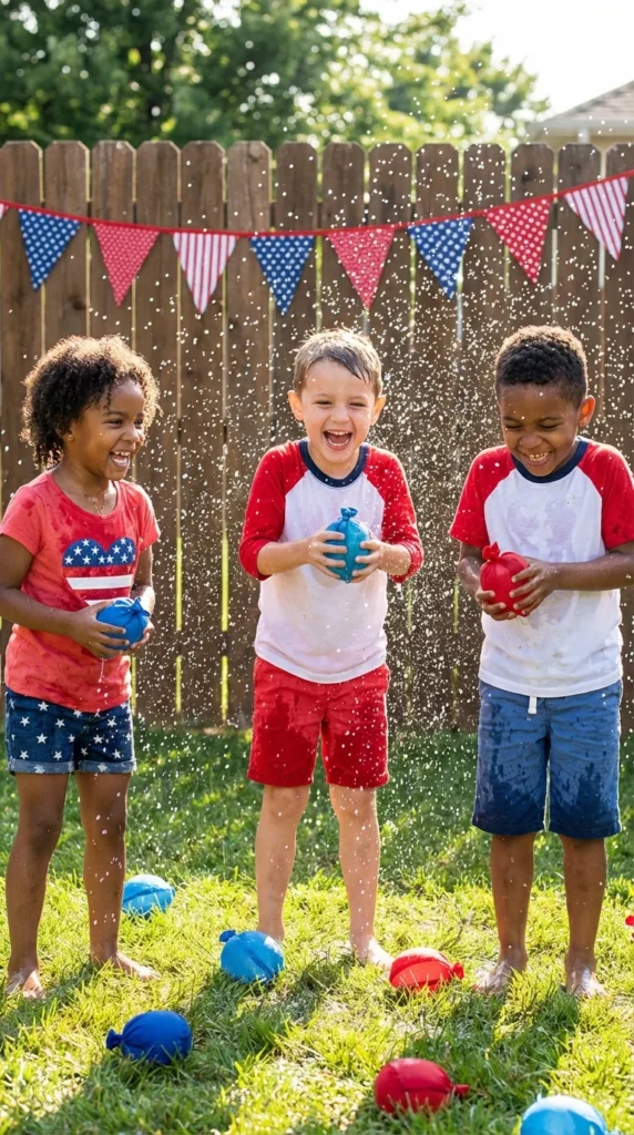 4th of July outdoor toys kids