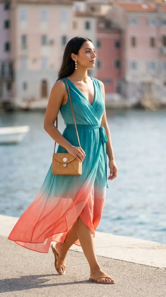 Ariel inspired summer dress