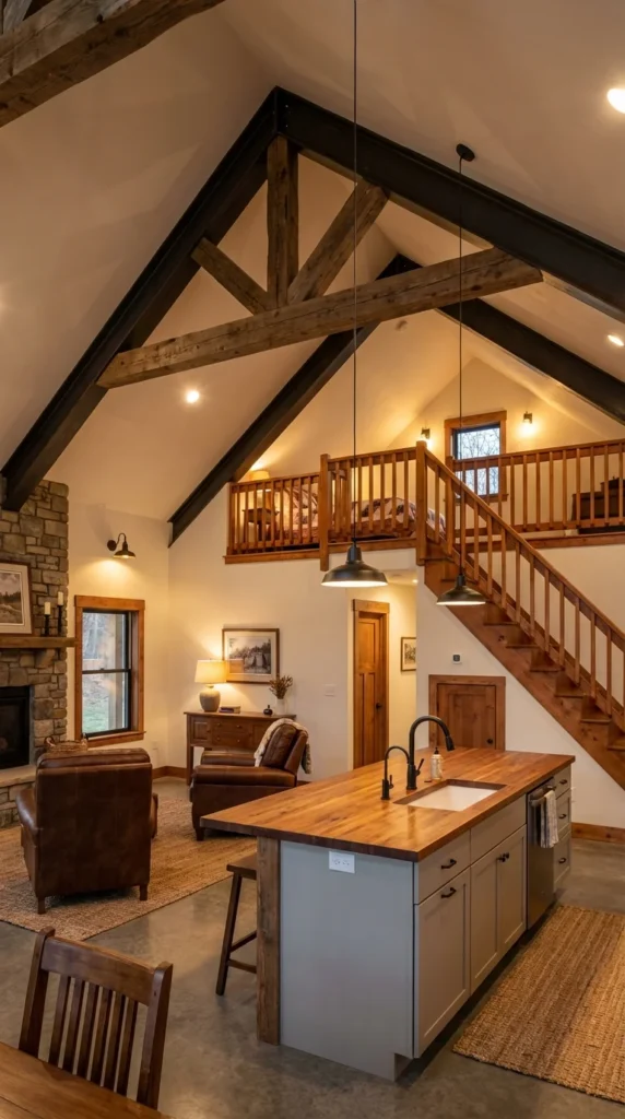 Barndominium floor plan small