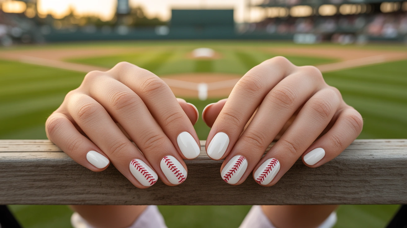 Baseball Nail Ideas