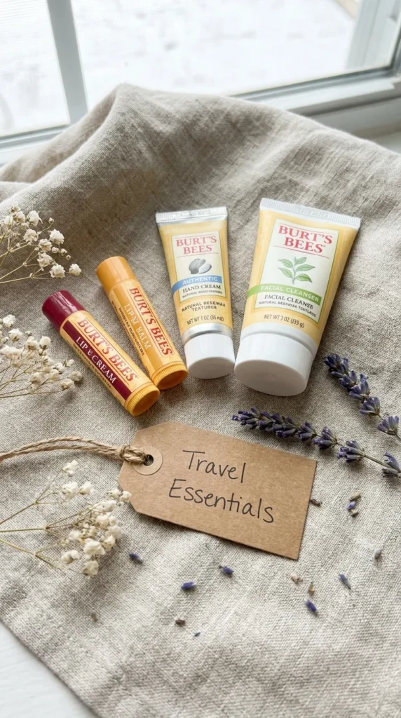Burt's Bees travel set Secret Santa gift