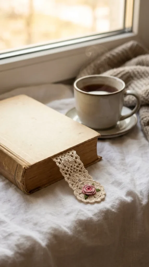 Crochet bookmark handmade gift
