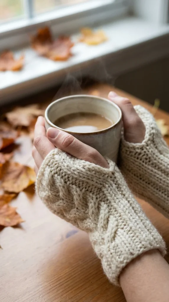 Crochet gifts for adults wrist warmers