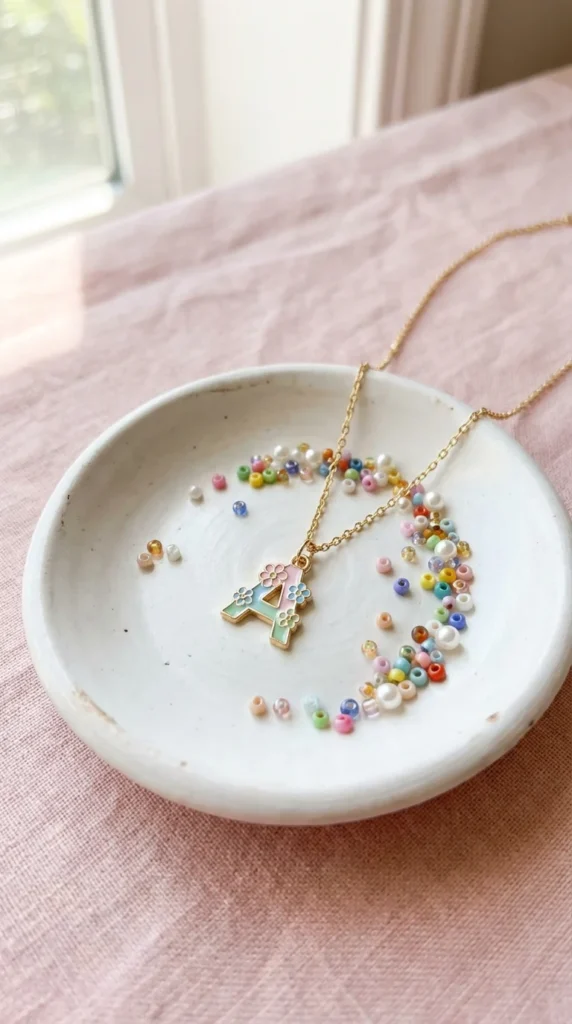 DIY alphabet charm jewelry gift friends