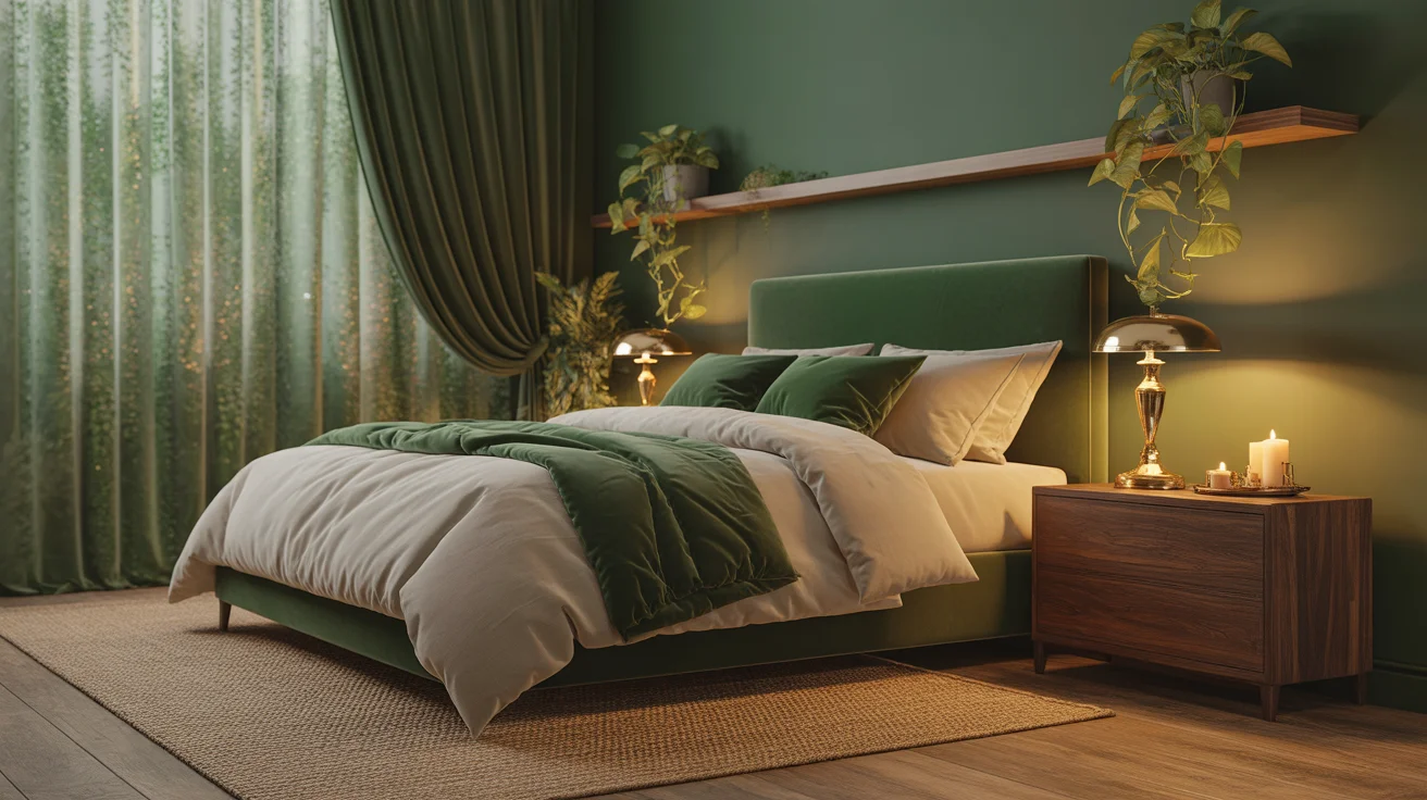 Dark Green Bedroom Decor Ideas