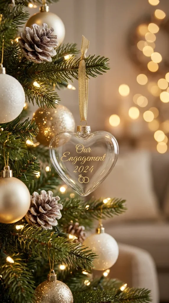 Engagement ornament 2026 keepsake