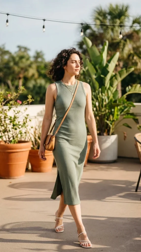 Florida resort wear women brunch outfit