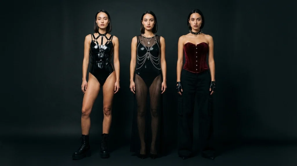 Gothic Rave Outfits