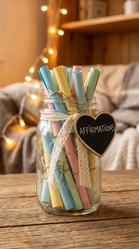 Handmade happiness jar gift