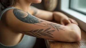 Meaningful half sleeve tattoos for women