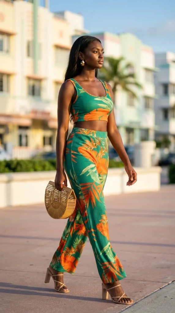 Miami beach outfits Black women