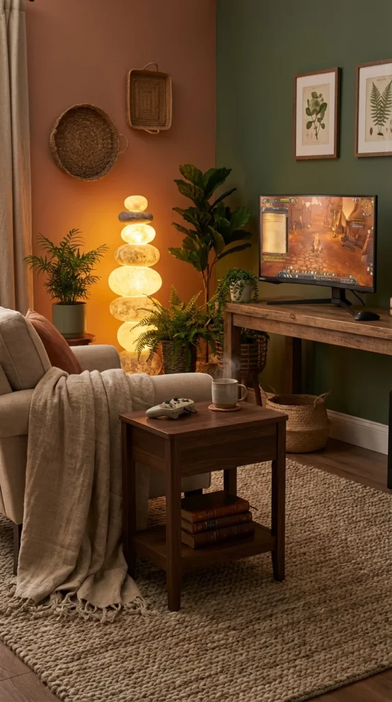 Minecraft LED lamp corner