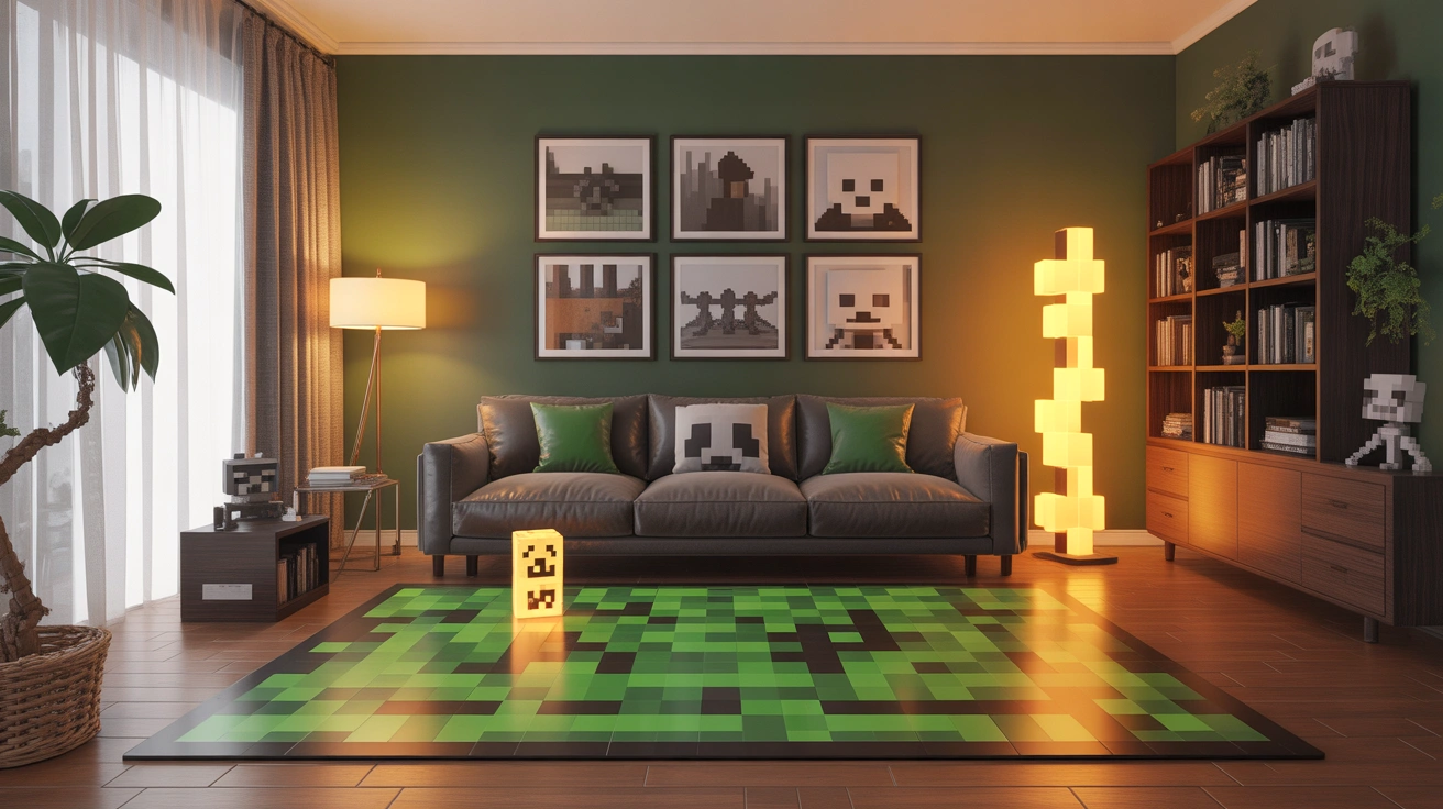 Minecraft Living Room Ideas