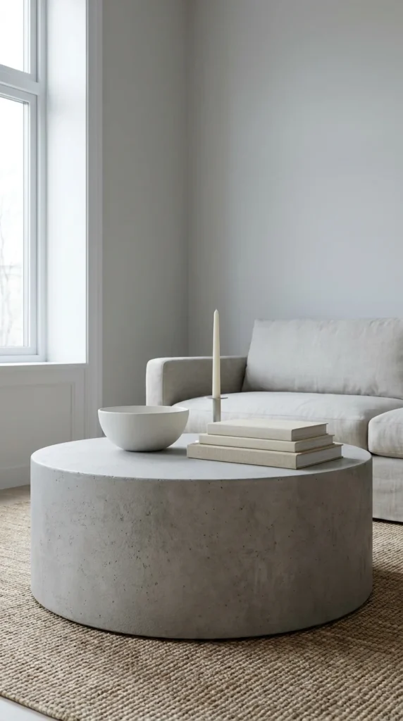Minimalist coffee table styling ideas