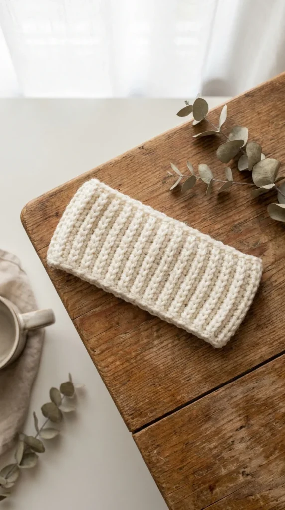 Minimalist crochet accessories headband